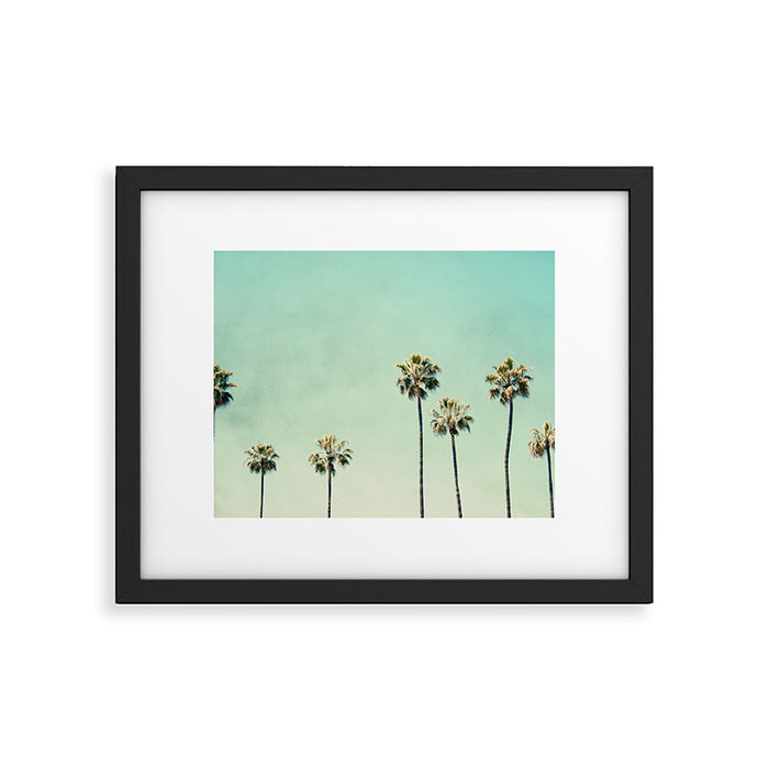 Palm Tree Photography Framed Art Print Gallery Image 1