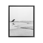 Surfer Framed Canvas Print Gallery Image 6