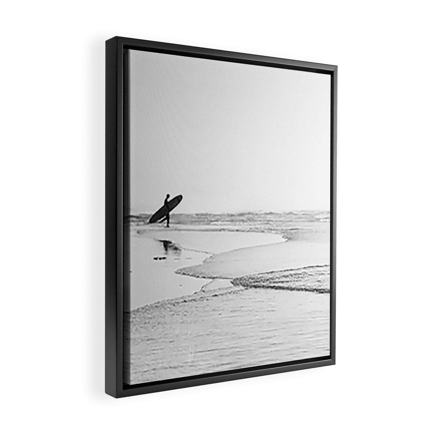 Surfer Framed Canvas Print Gallery Image 2