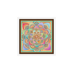 Bohemian Festival Lotus Mandala Art Print Gallery Image 1