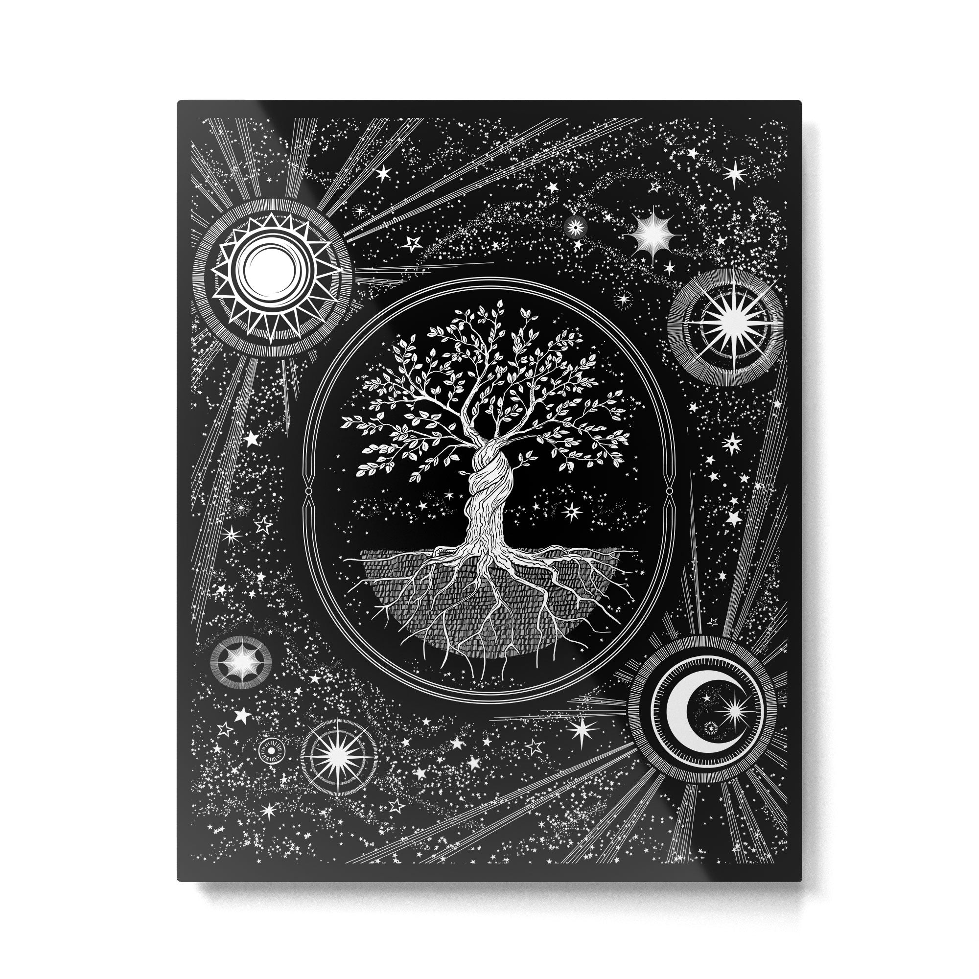 Celestial Tree of Life Metal Print Gallery Image 6