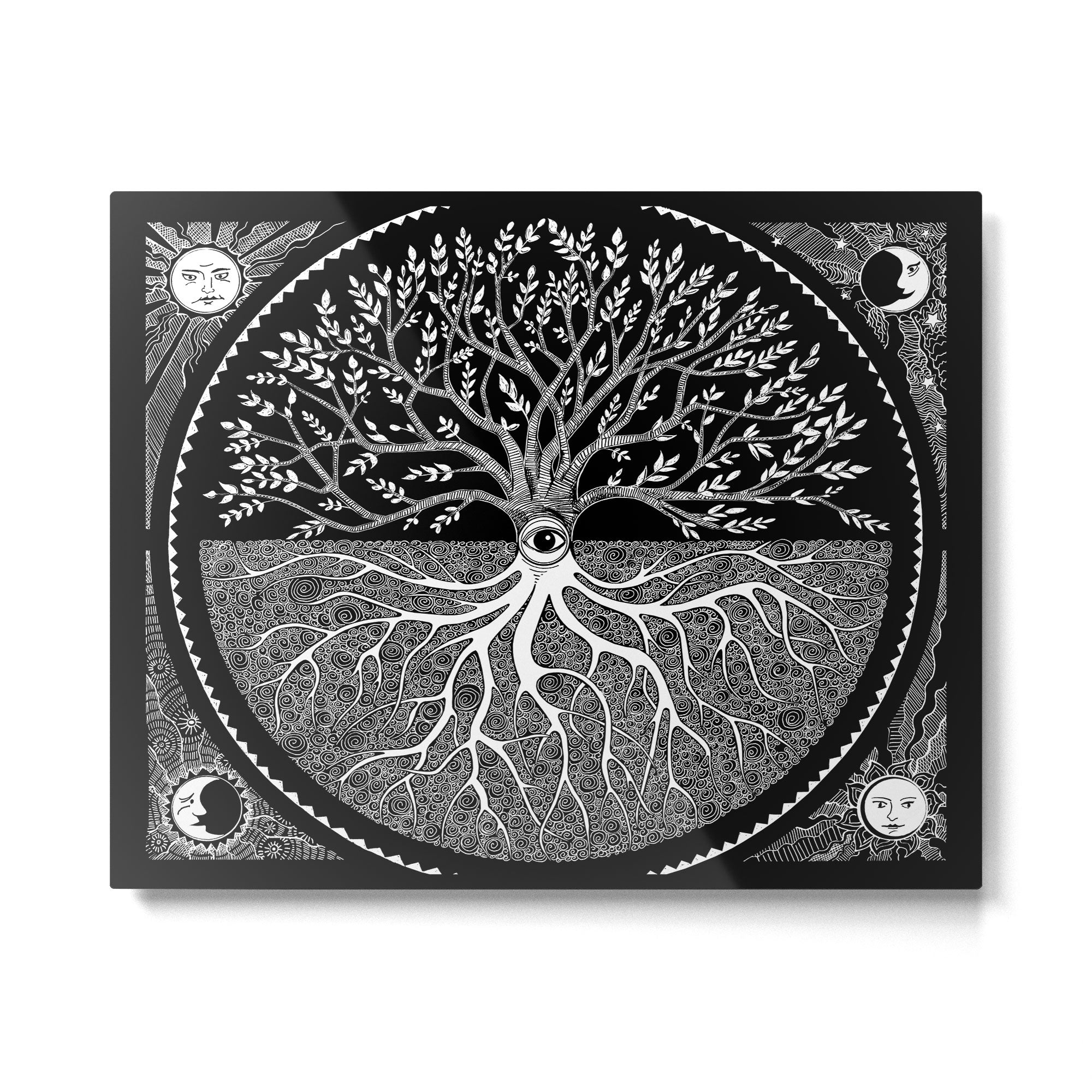 Druid Tree of Life Metal Print Gallery Image 6