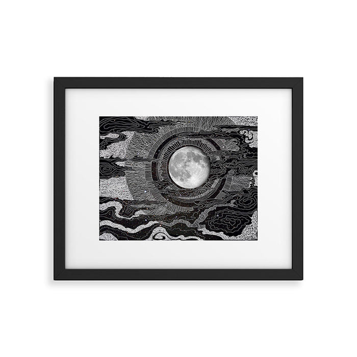 Moon Glow Framed Art Print Gallery Image 1