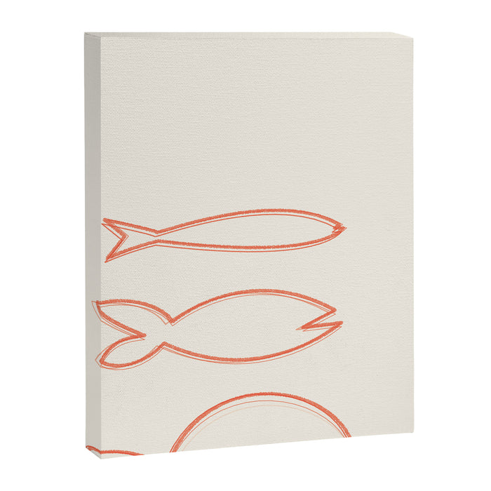 Catch of the Day  Canvas Print Gallery Image 1