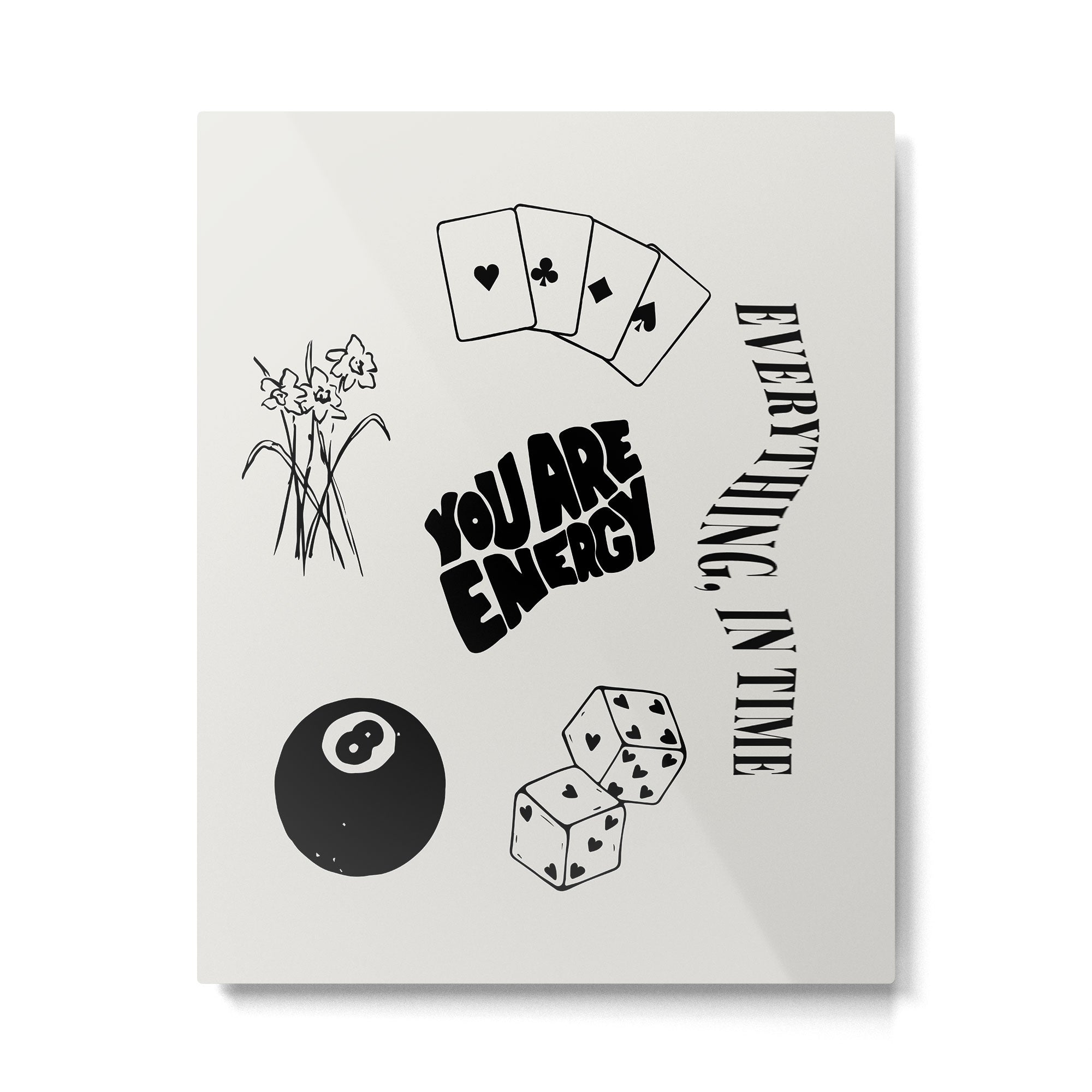 Doodles  Metal Print Gallery Image 6