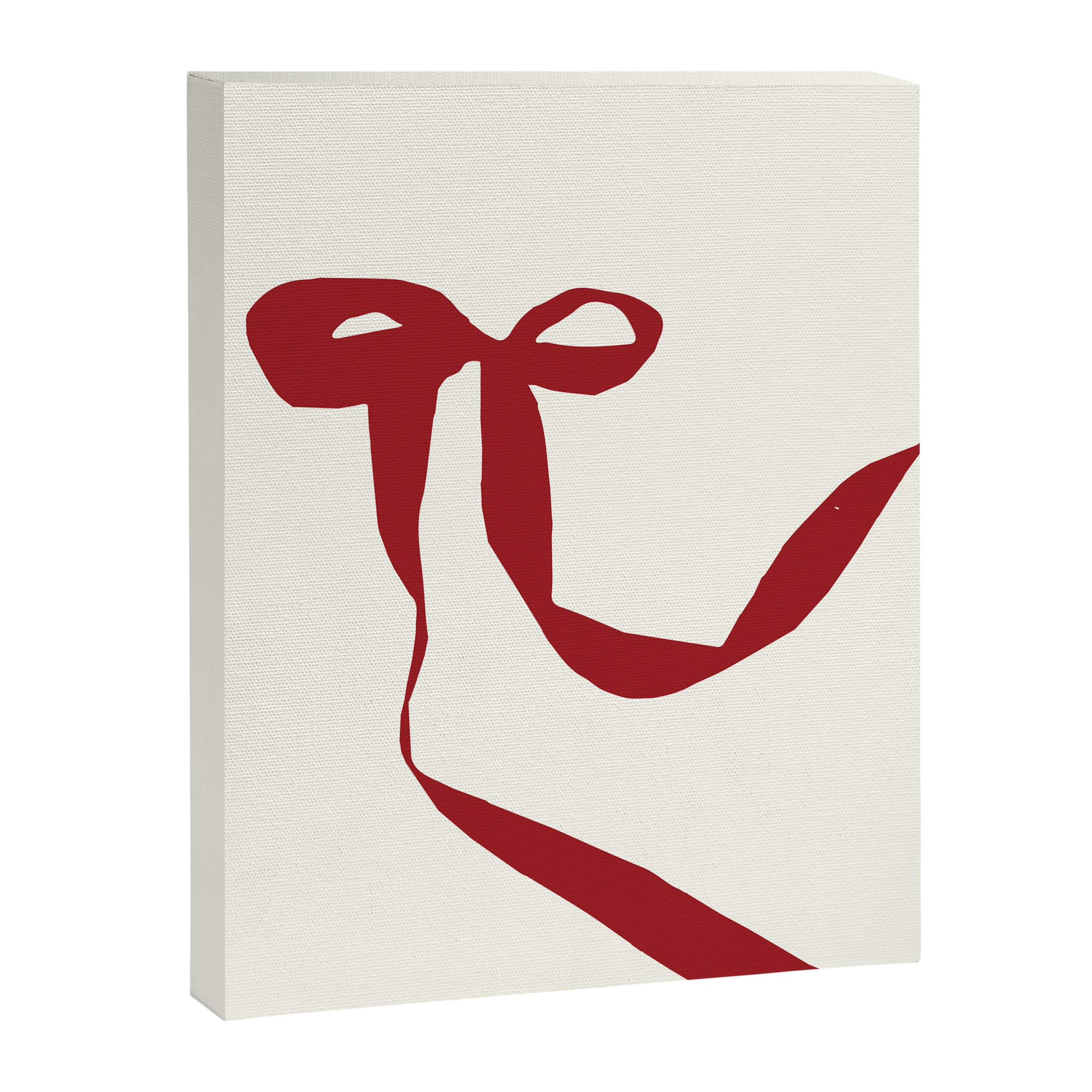 Red Bow Canvas Print Gallery Image 3