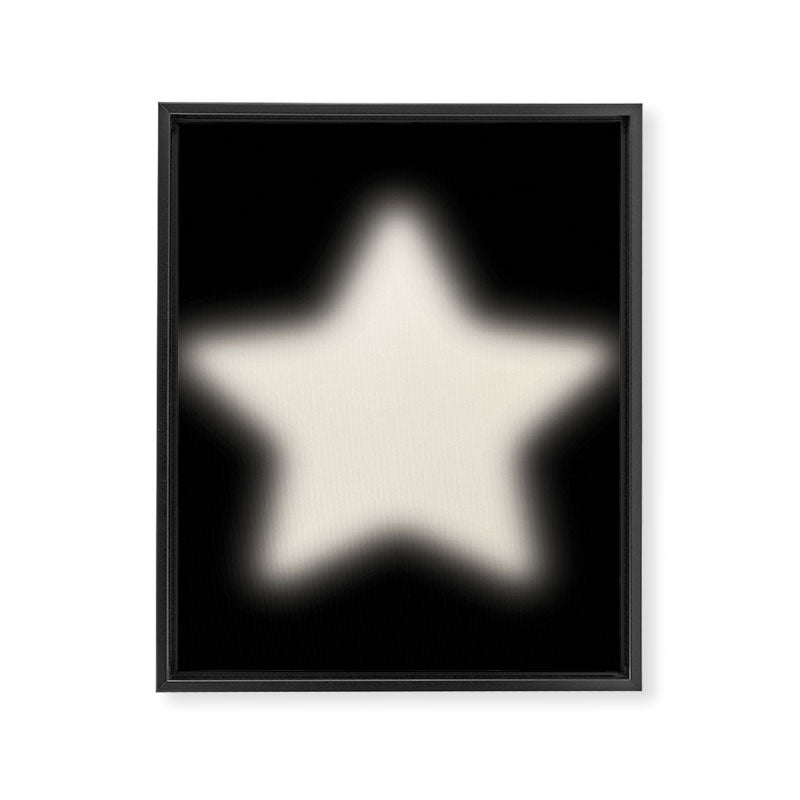 Starry Night Black Framed Canvas Print Gallery Image 6