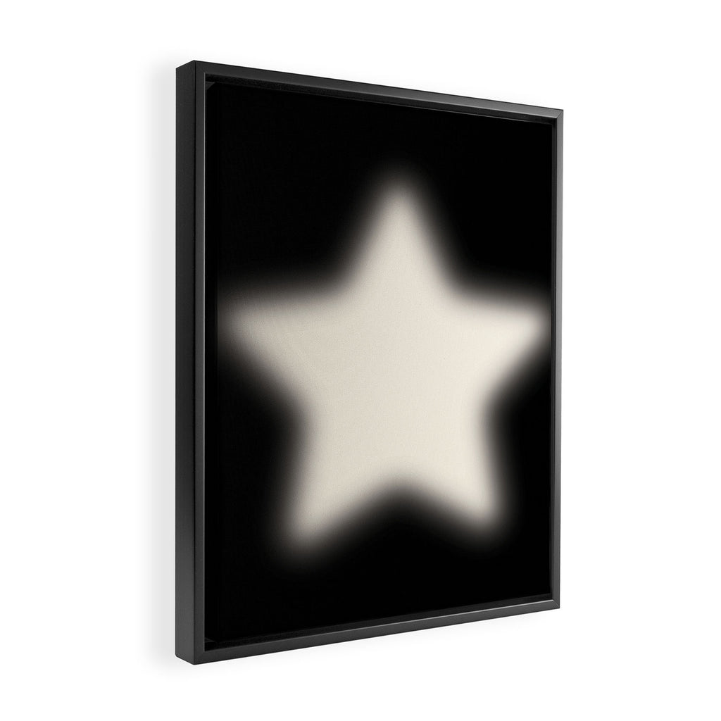 Starry Night Black Framed Canvas Print Gallery Image 2