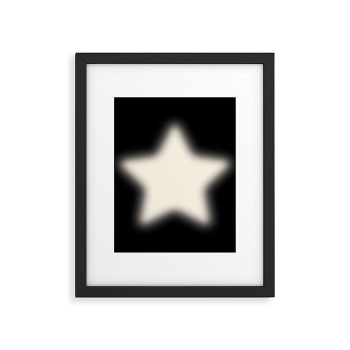 Starry Night Black Framed Art Print Gallery Image 1