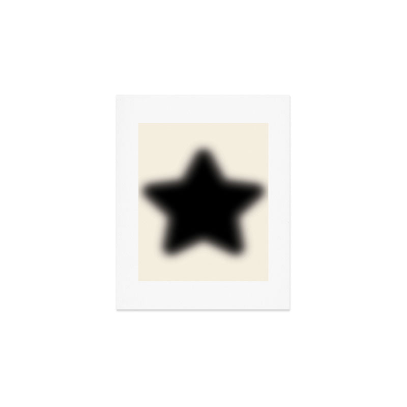 Starry Night White Art Print Gallery Image 1