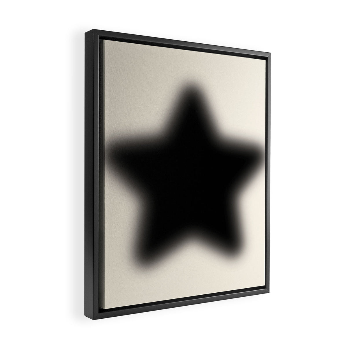 Starry Night White Framed Canvas Print Gallery Image 2
