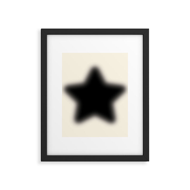 Starry Night White Framed Art Print Gallery Image 5