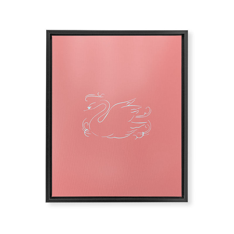 Swan Lake Framed Canvas Print Gallery Image 8