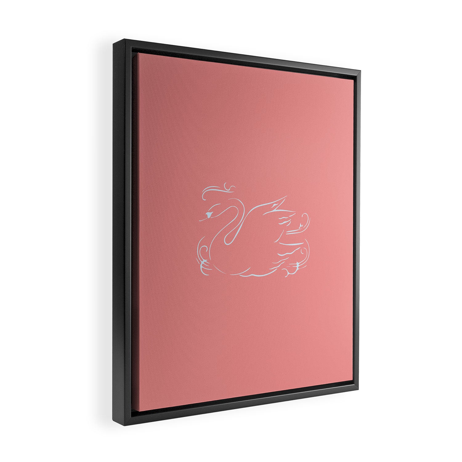 Swan Lake Framed Canvas Print Gallery Image 2