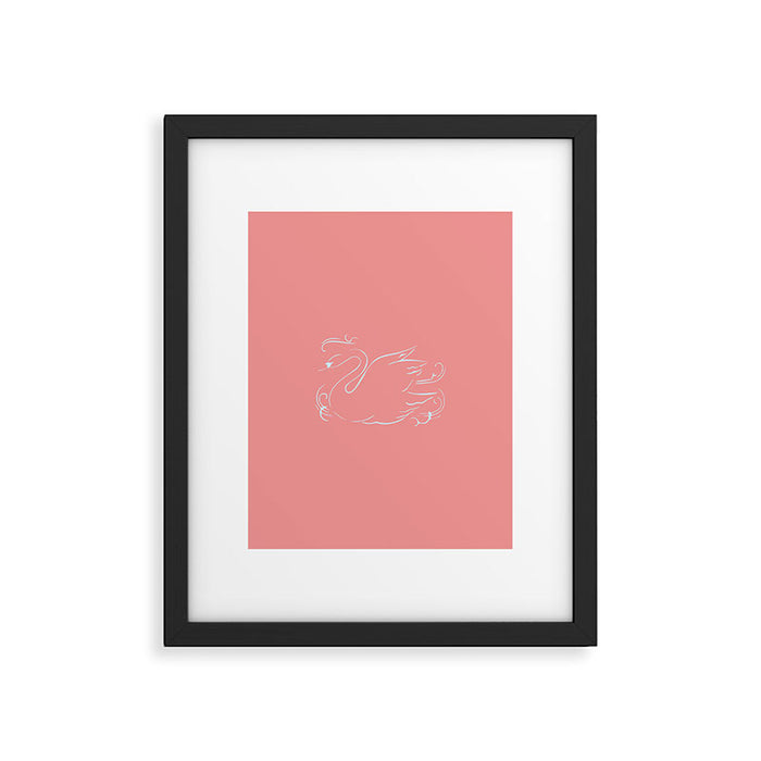 Swan Lake Framed Art Print Gallery Image 1
