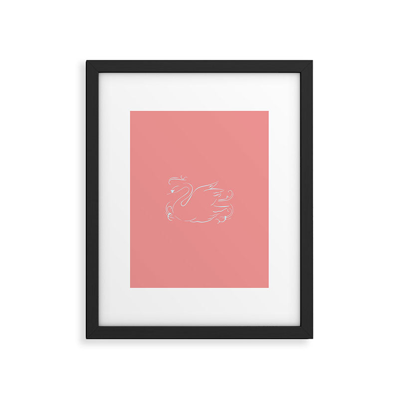 Swan Lake Framed Art Print Gallery Image 6