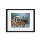 a guiding light Framed Art Print Gallery Image 5