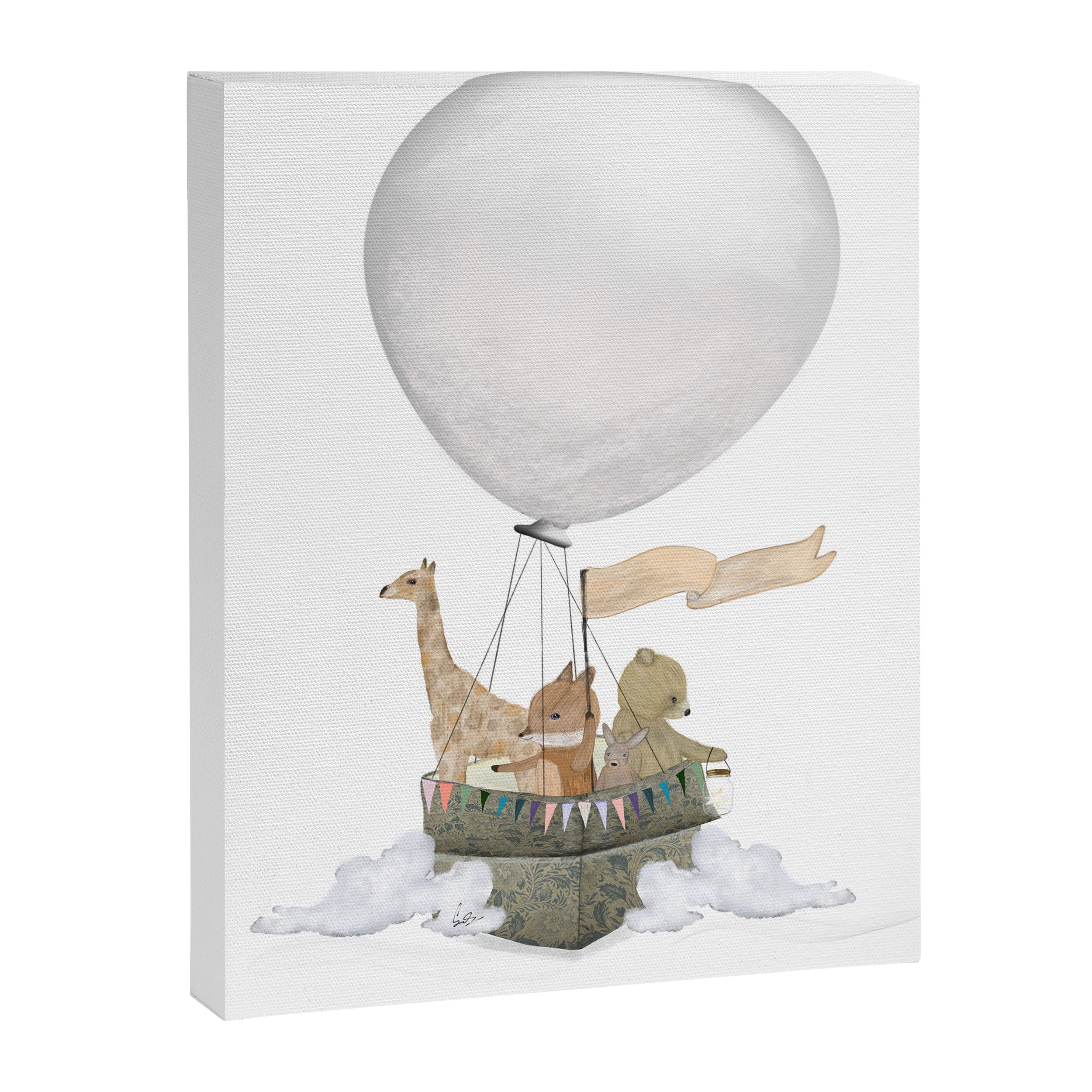 a little balloon adventure Canvas Print Gallery Image 8