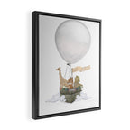 a little balloon adventure Framed Canvas Print Gallery Image 2
