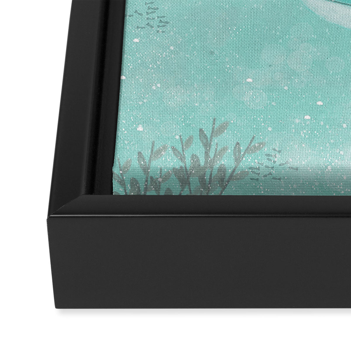 a little love Framed Canvas Print Gallery Image 3
