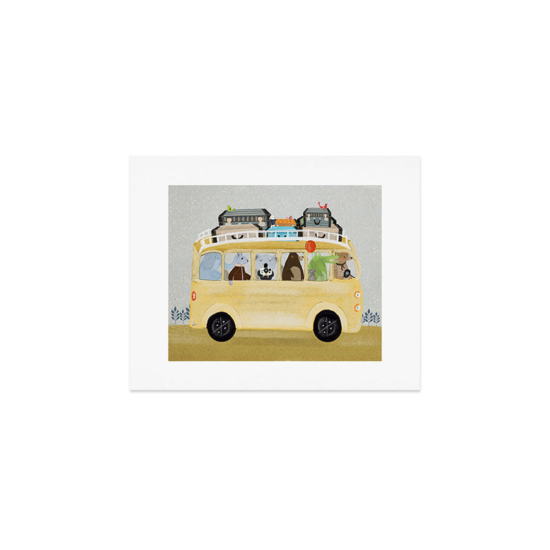 a little vacation Art Print Gallery Image 1