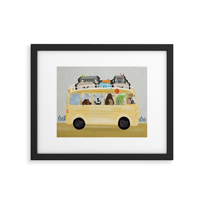 a little vacation Framed Art Print Gallery Image 6