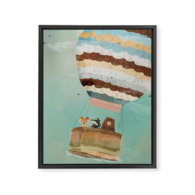 a little wondrous adventure Framed Canvas Print Gallery Image 8