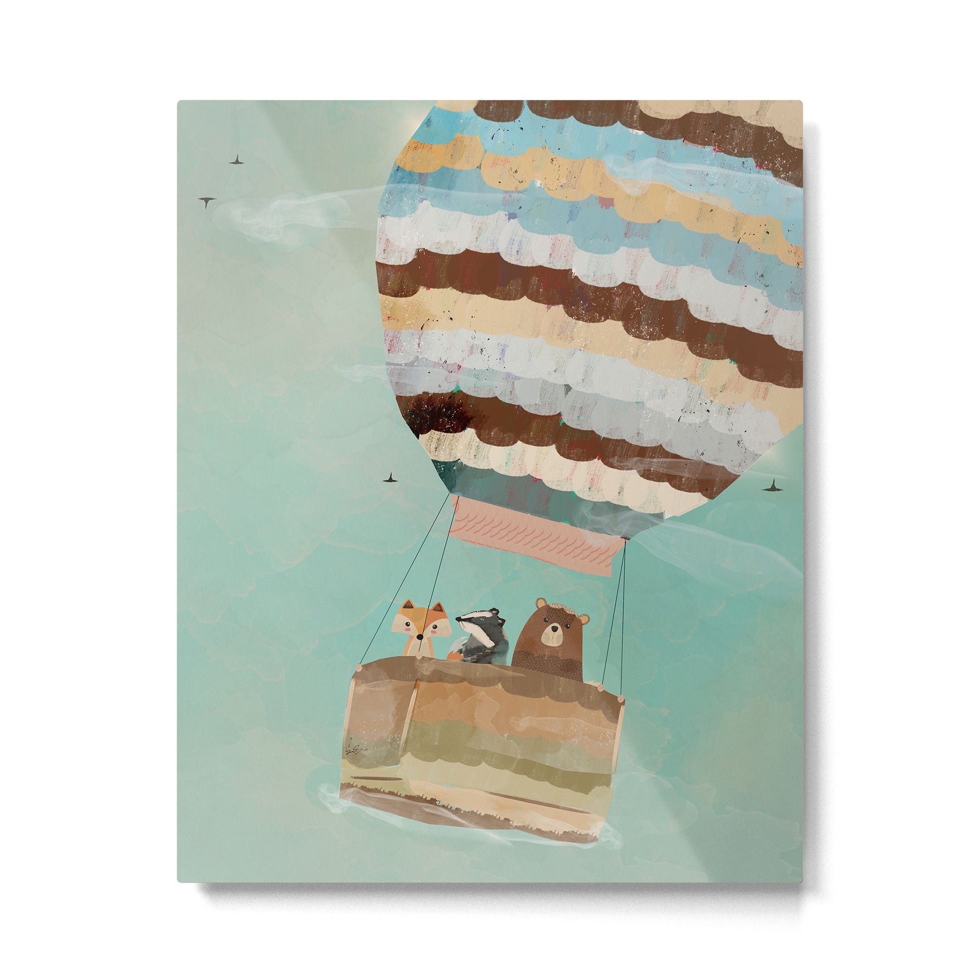 a little wondrous adventure Metal Print Gallery Image 6