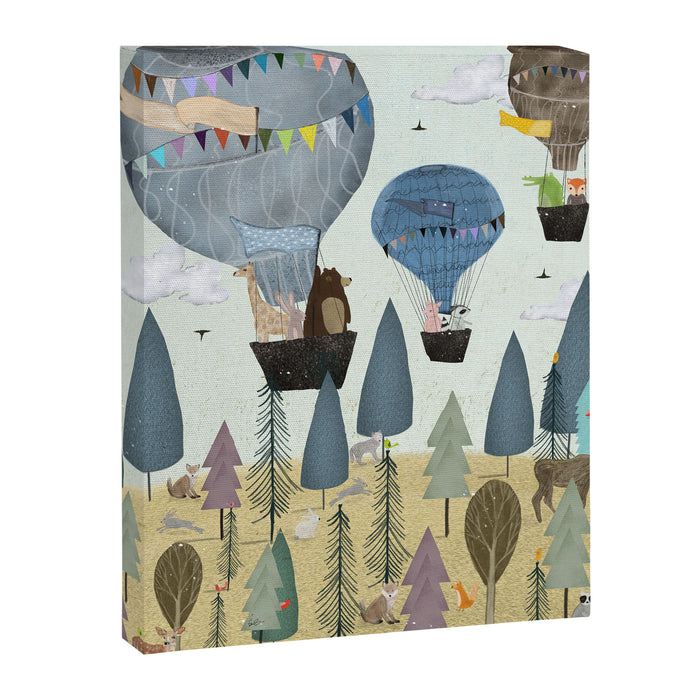 a little woodland adventure Canvas Print Gallery Image 1