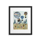a little woodland adventure Framed Art Print Gallery Image 6