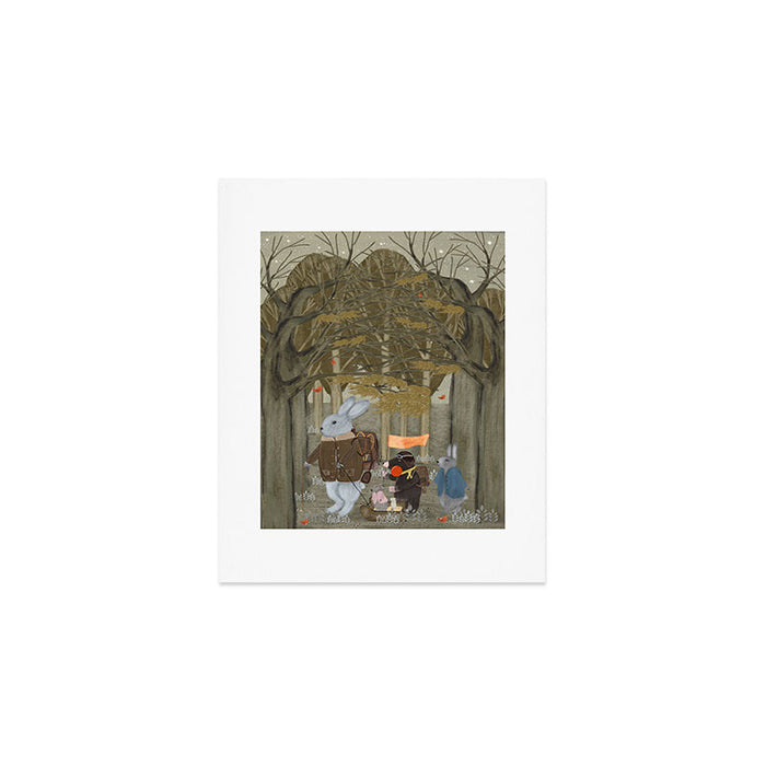 a little woodland adventure Art Print Gallery Image 1