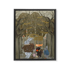 a little woodland adventure Framed Canvas Print Gallery Image 8