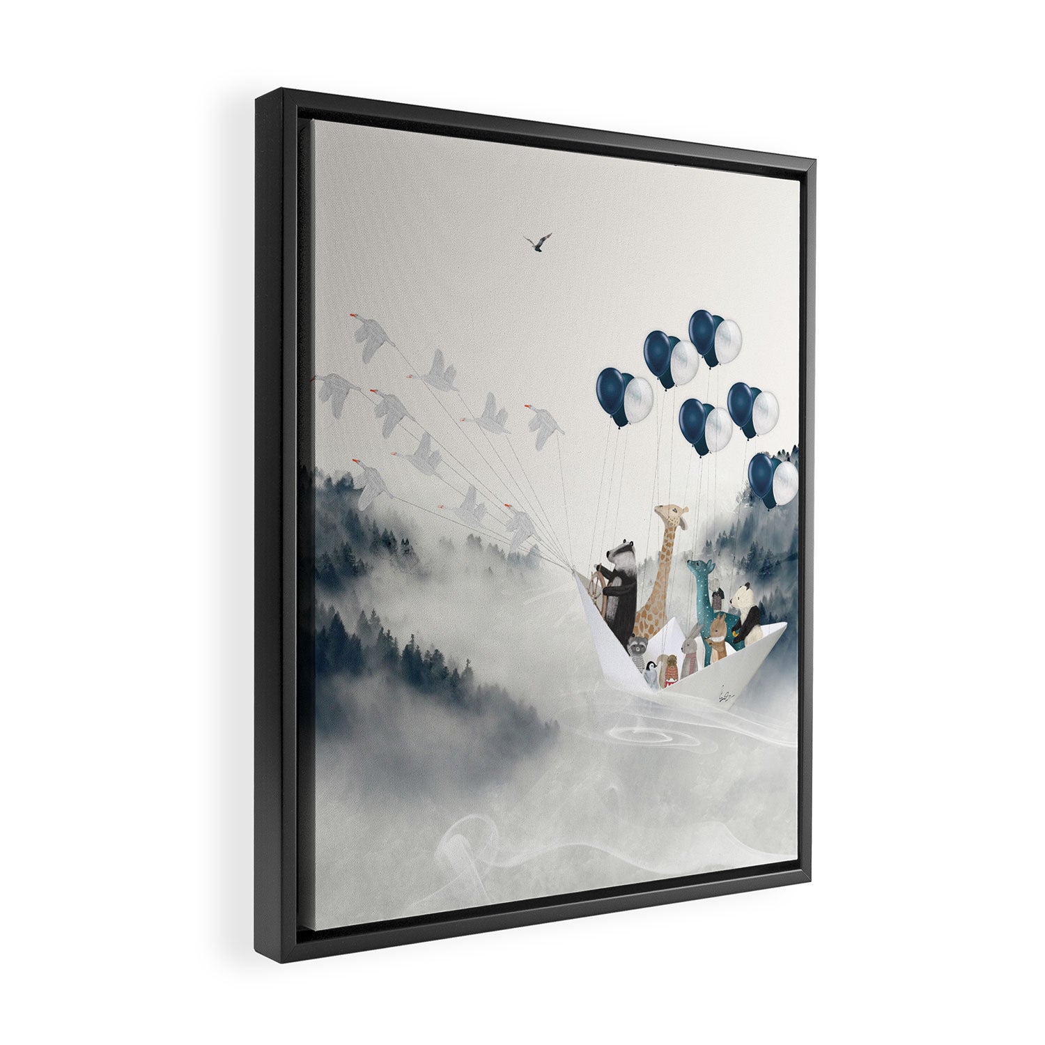a magical journey Framed Canvas Print Gallery Image 2
