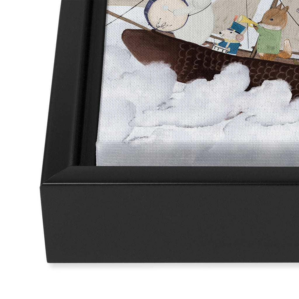 a musical adventure Framed Canvas Print Gallery Image 3