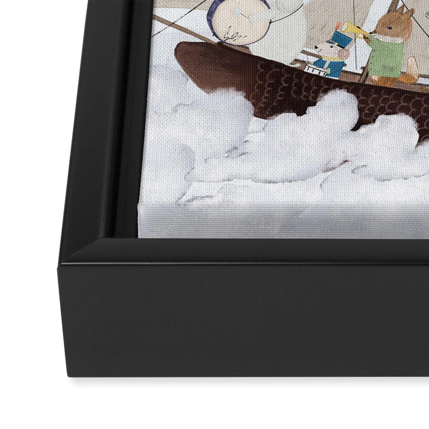 a musical adventure Framed Canvas Print Gallery Image 3