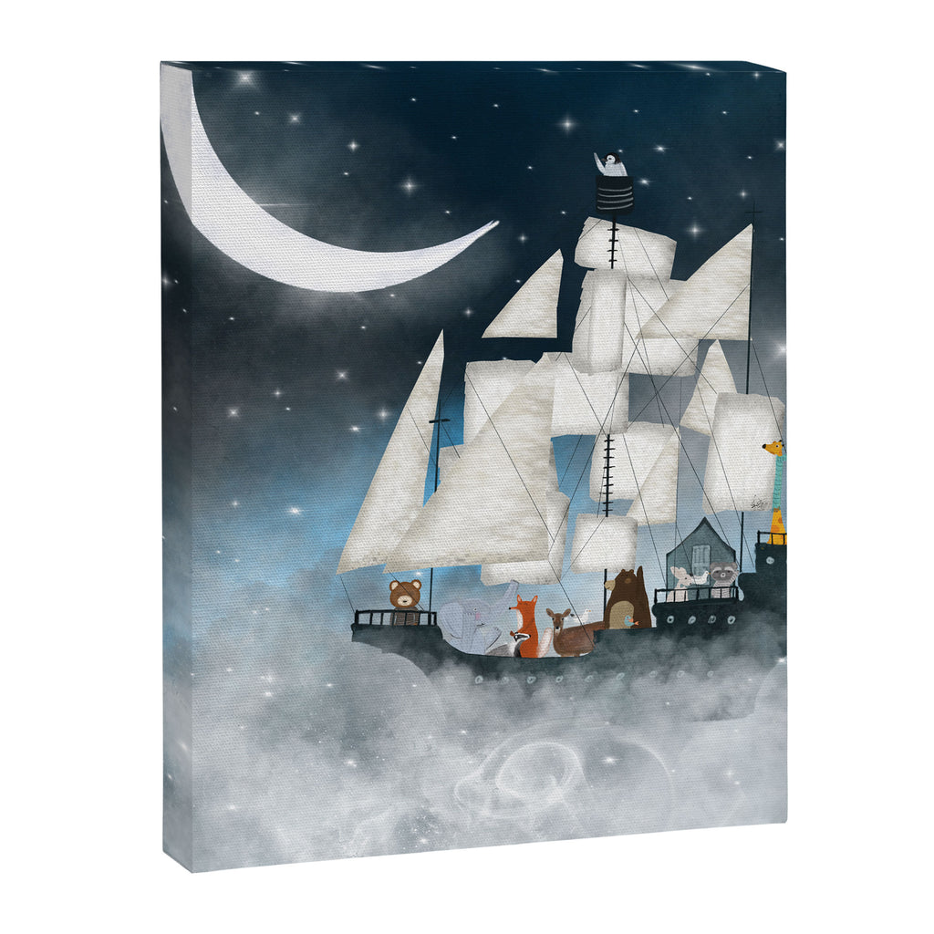 a nautical adventure (above the clouds) Canvas Print Gallery Image 6