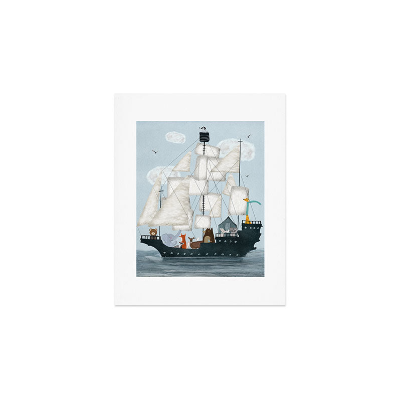 a nautical adventure Art Print Gallery Image 1