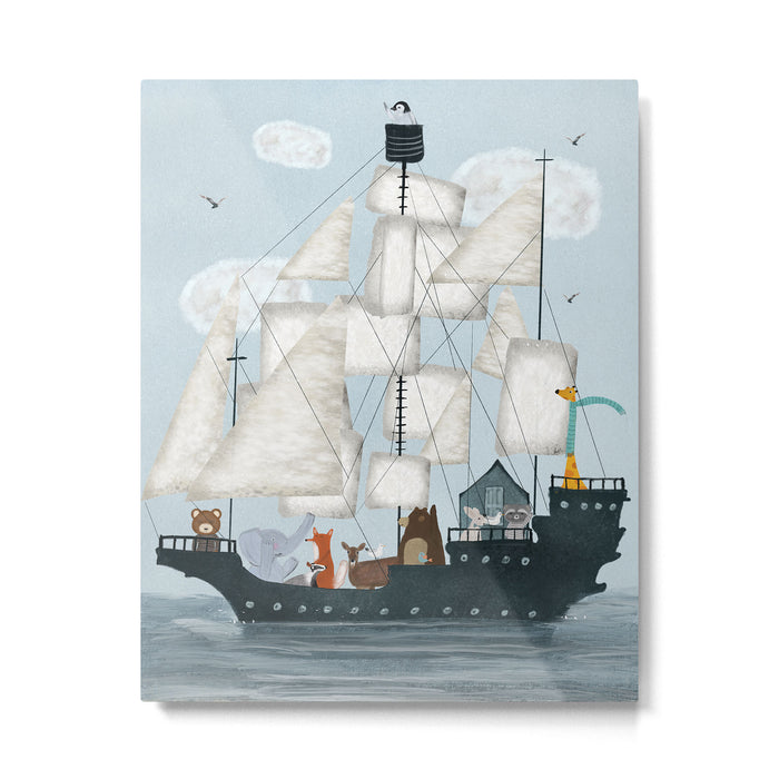 a nautical adventure Metal Print Gallery Image 1
