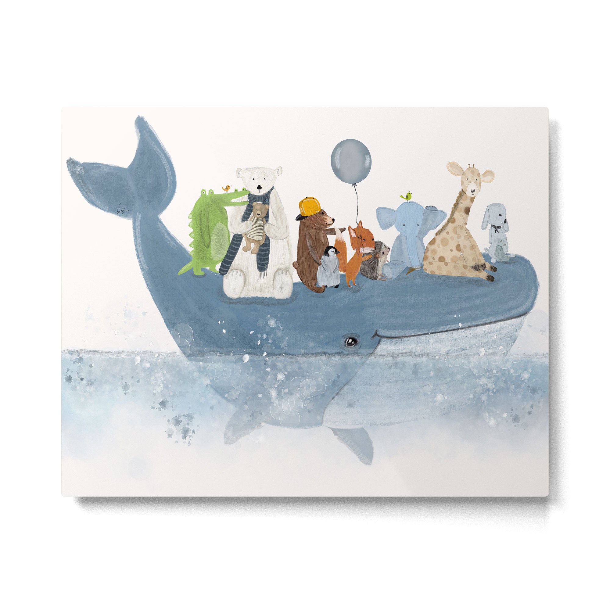 a whale of a time Metal Print Gallery Image 6