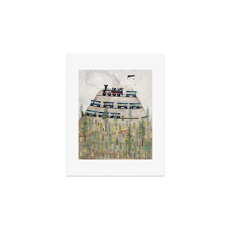 adventure mountain Art Print Gallery Image 1