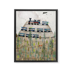 adventure mountain Framed Canvas Print Gallery Image 6