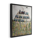 adventure mountain Framed Canvas Print Gallery Image 2