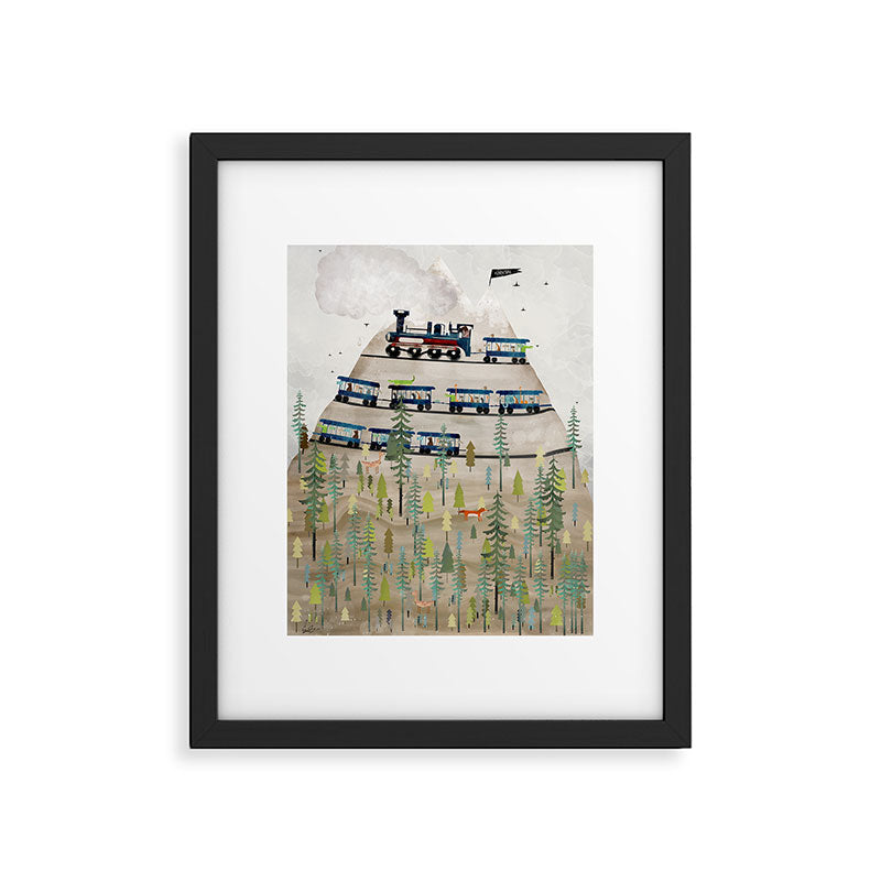 adventure mountain Framed Art Print Gallery Image 5
