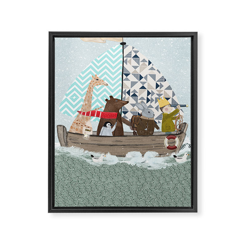 adventure ocean Framed Canvas Print Gallery Image 6