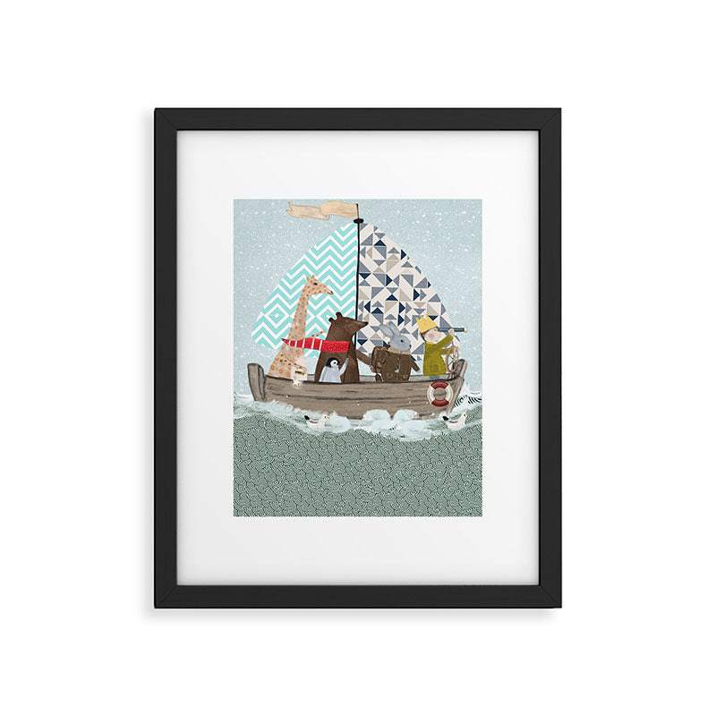 adventure ocean Framed Art Print Gallery Image 5