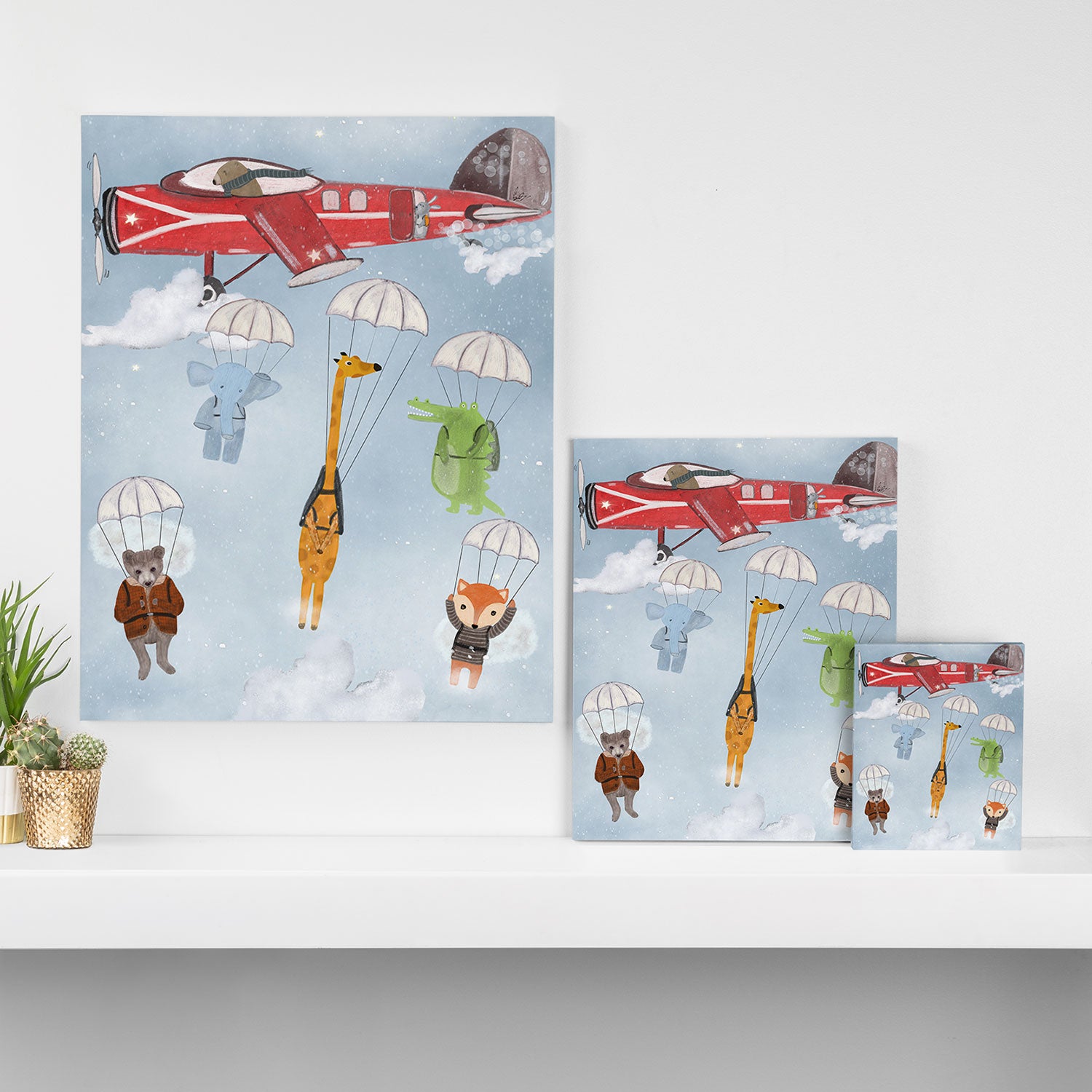 adventure skies Canvas Print Gallery Image 3