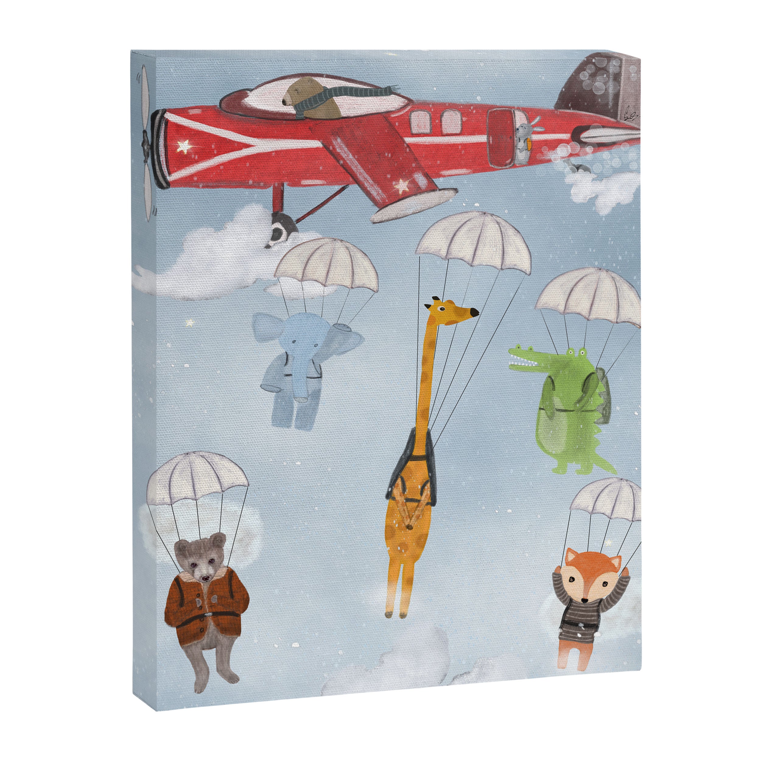 adventure skies Canvas Print Gallery Image 3