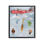 adventure skies Framed Canvas Print Gallery Image 6