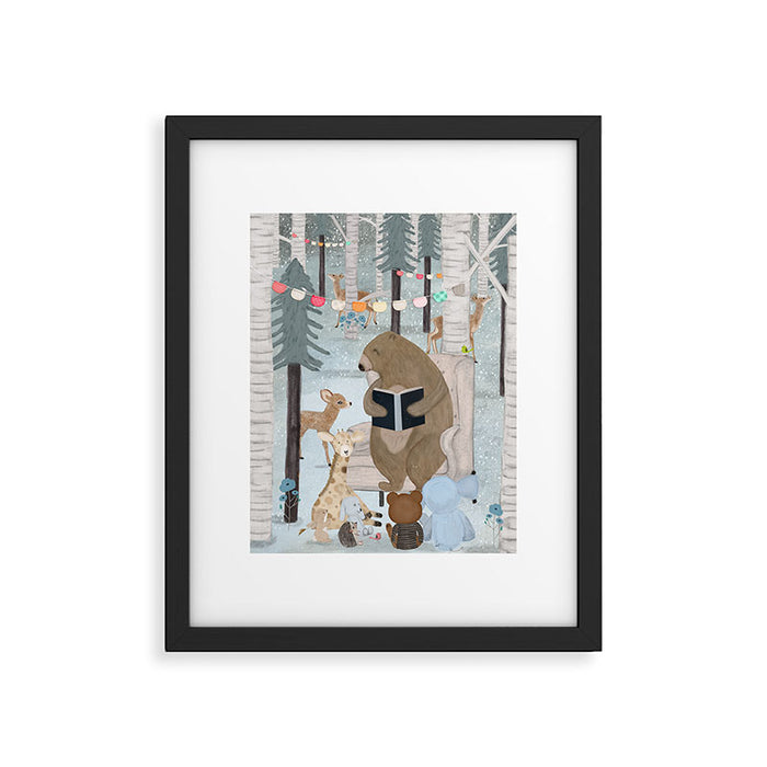 an afternoon story Framed Art Print Gallery Image 1