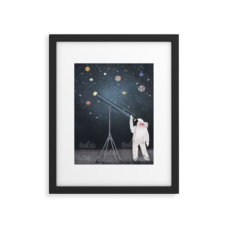 Astronaut Astrology Framed Art Print Gallery Image 6